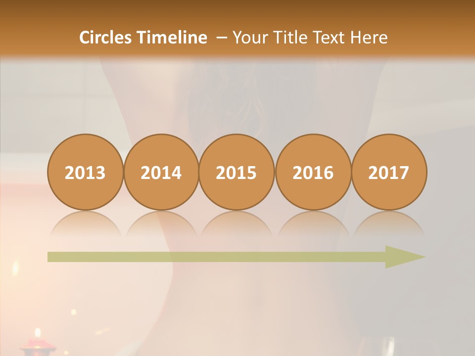 Woman Hair Lifestyle PowerPoint Template