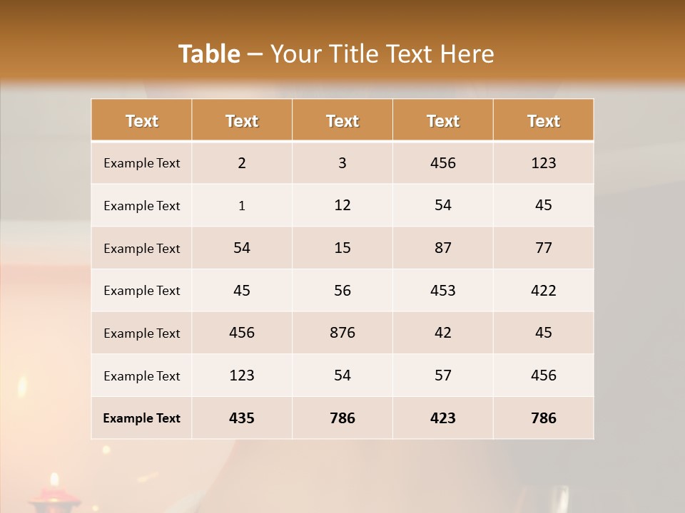 Woman Hair Lifestyle PowerPoint Template