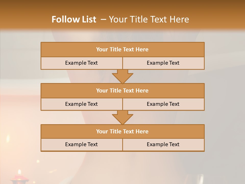 Woman Hair Lifestyle PowerPoint Template