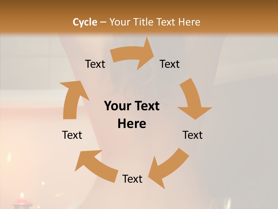 Woman Hair Lifestyle PowerPoint Template