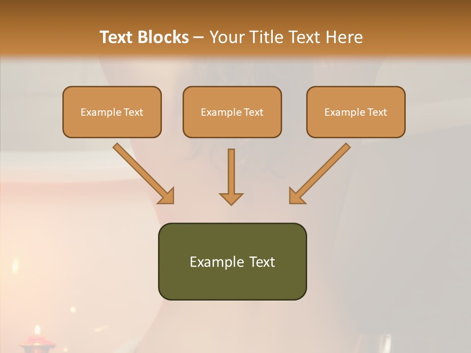 Woman Hair Lifestyle PowerPoint Template