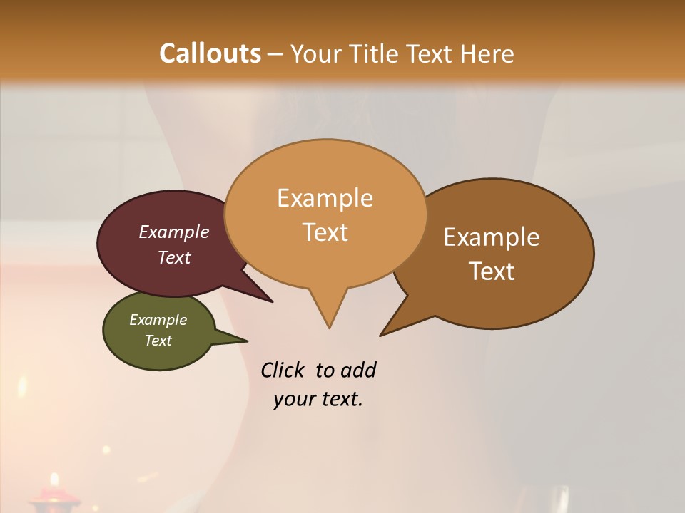 Woman Hair Lifestyle PowerPoint Template