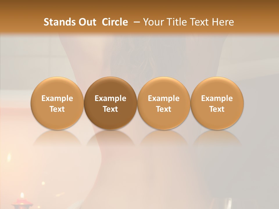 Woman Hair Lifestyle PowerPoint Template