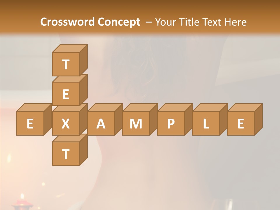 Woman Hair Lifestyle PowerPoint Template
