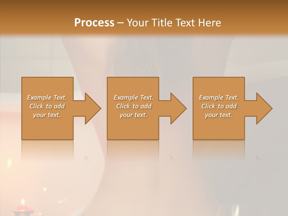 Woman Hair Lifestyle PowerPoint Template