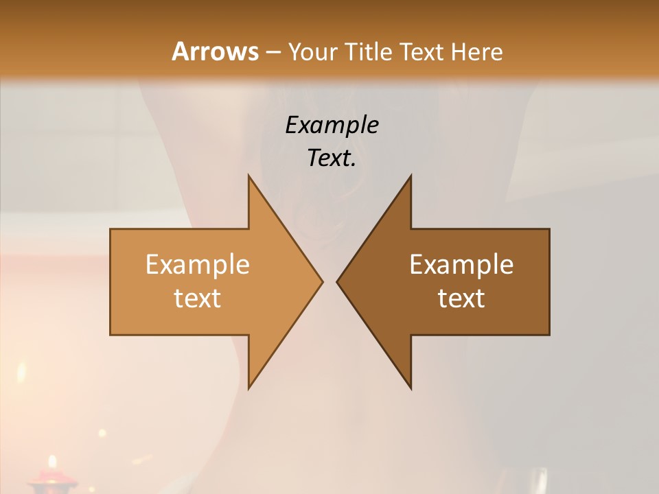 Woman Hair Lifestyle PowerPoint Template