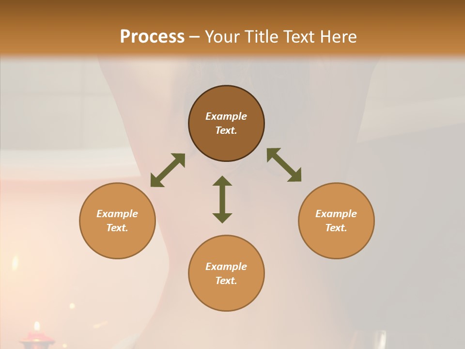 Woman Hair Lifestyle PowerPoint Template