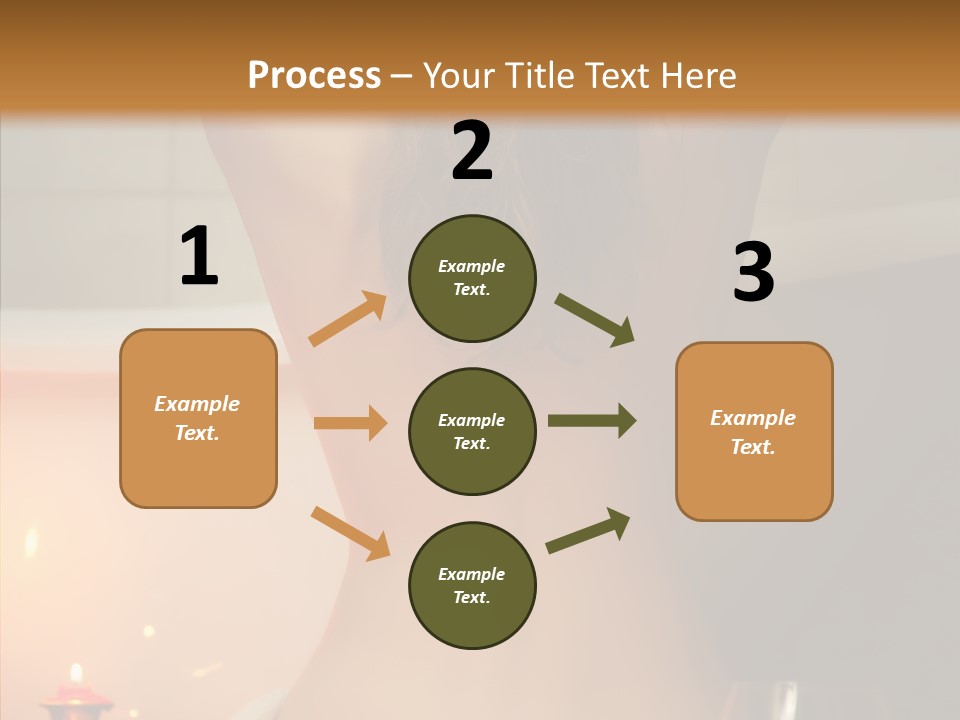 Woman Hair Lifestyle PowerPoint Template