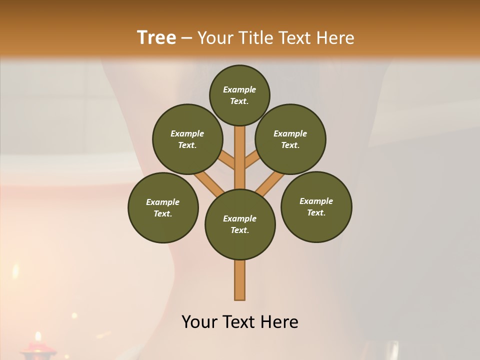 Woman Hair Lifestyle PowerPoint Template