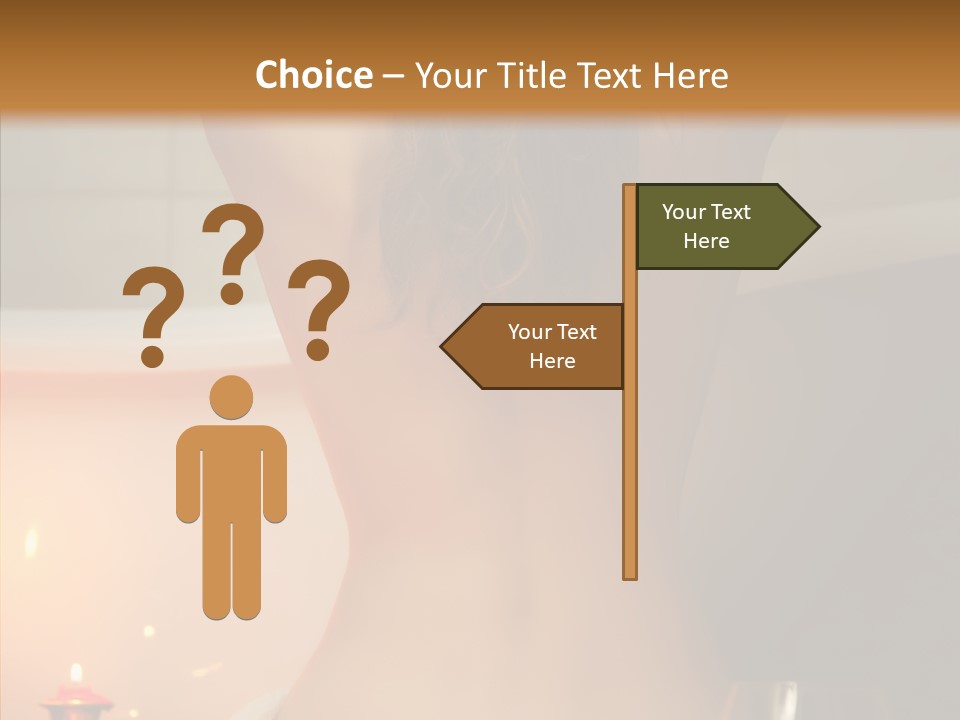 Woman Hair Lifestyle PowerPoint Template