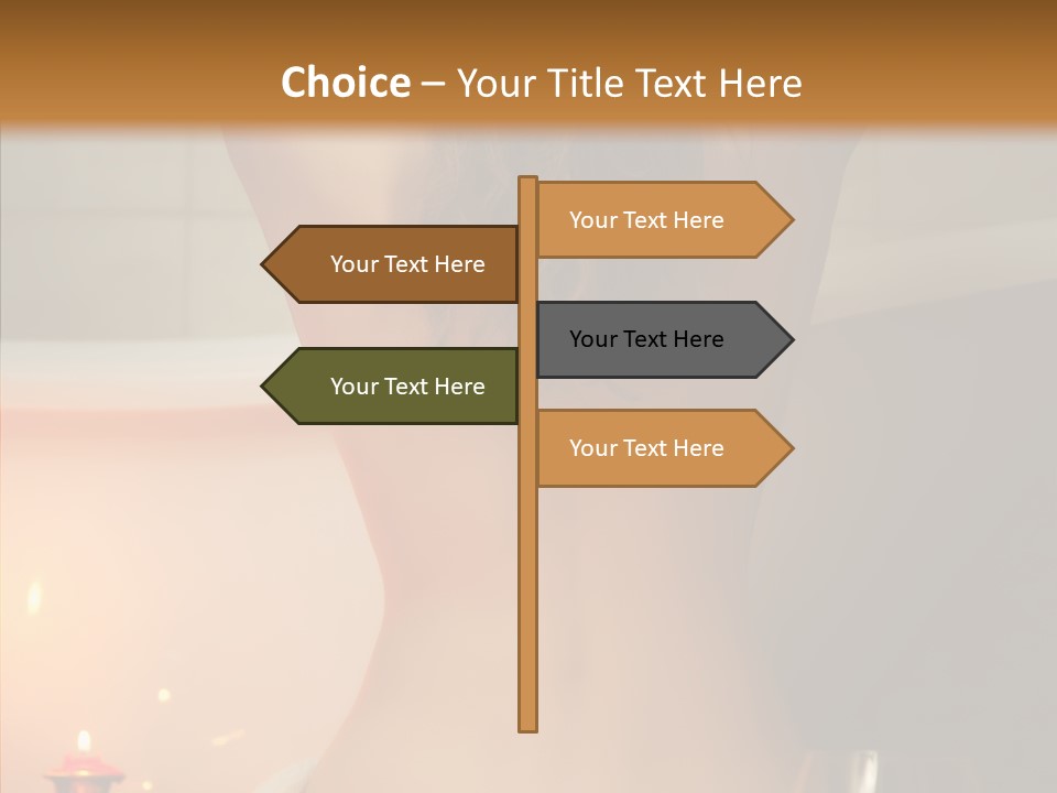 Woman Hair Lifestyle PowerPoint Template