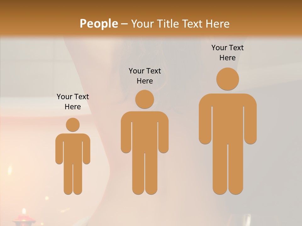 Woman Hair Lifestyle PowerPoint Template