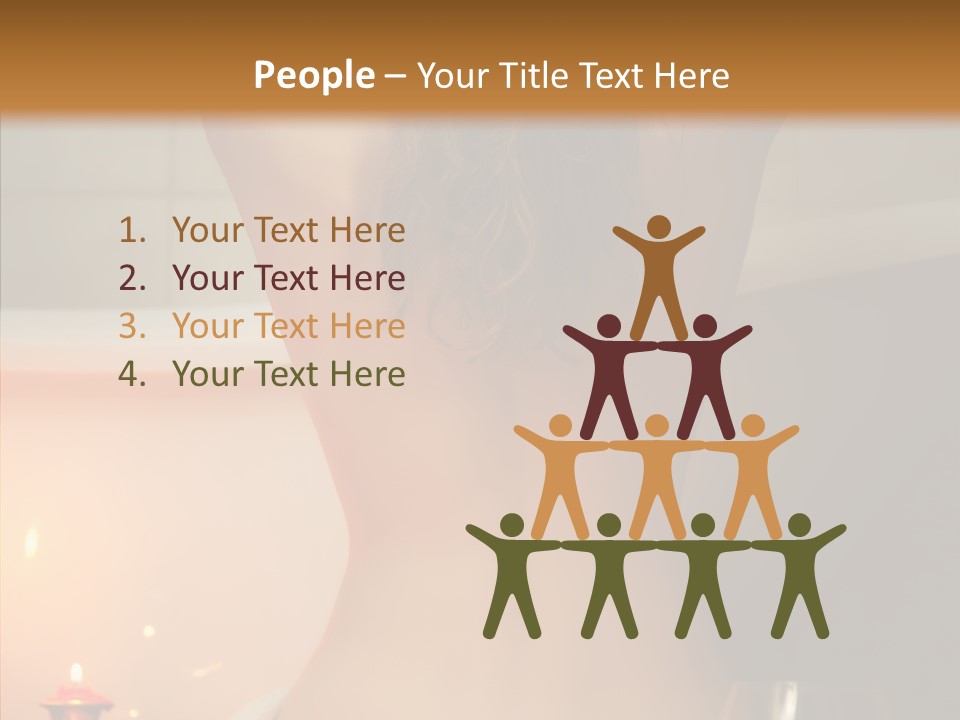 Woman Hair Lifestyle PowerPoint Template