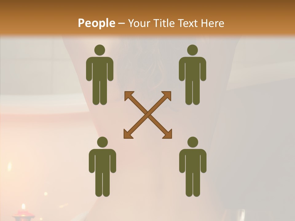 Woman Hair Lifestyle PowerPoint Template