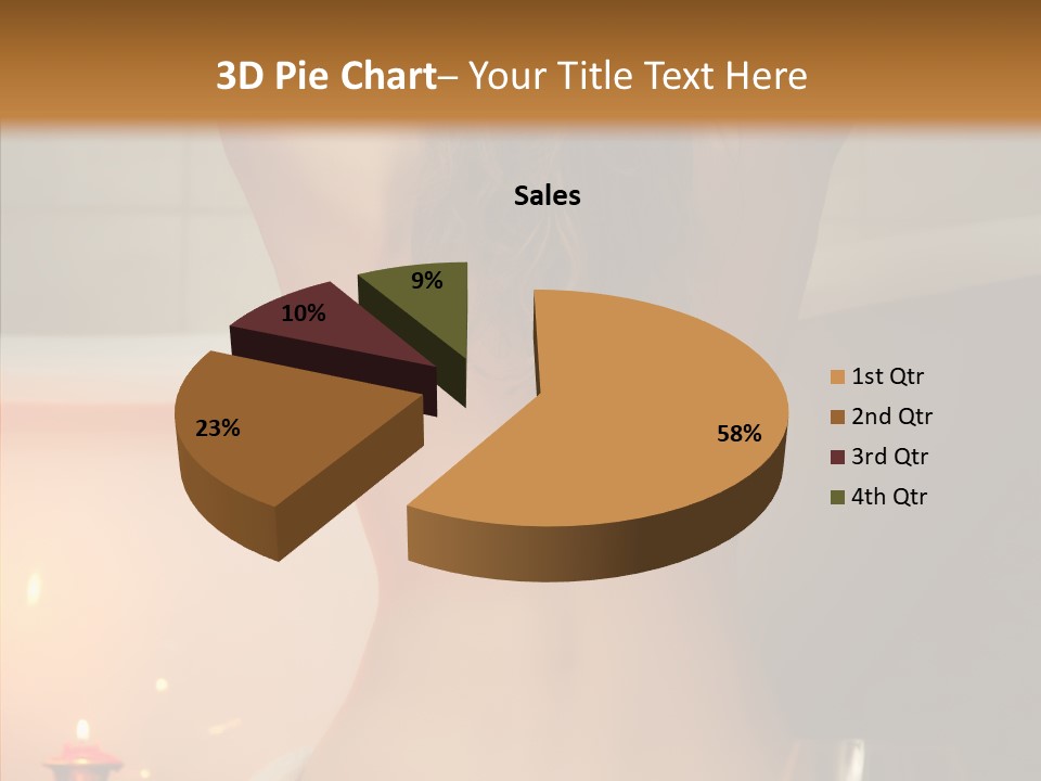 Woman Hair Lifestyle PowerPoint Template