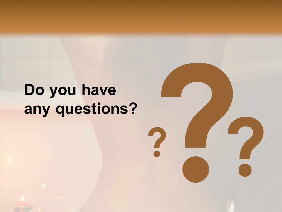 Woman Hair Lifestyle PowerPoint Template