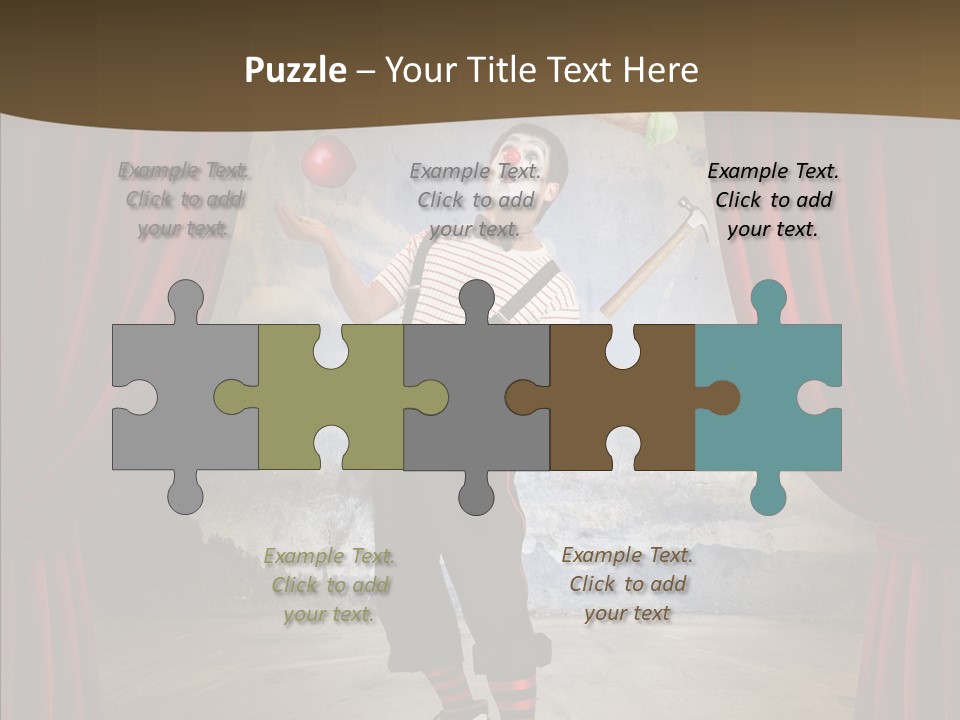 Stripes Painted Theme PowerPoint Template