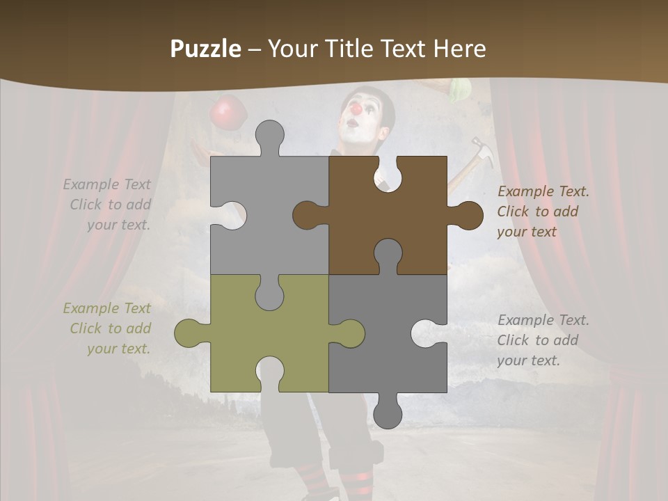 Stripes Painted Theme PowerPoint Template