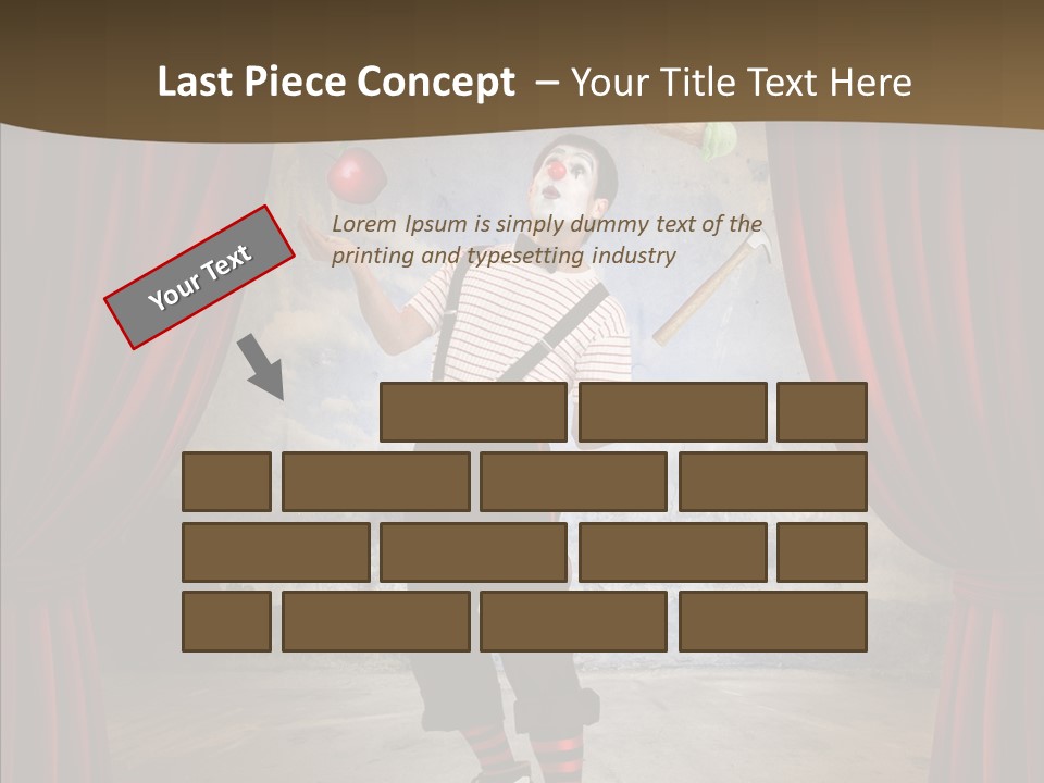 Stripes Painted Theme PowerPoint Template