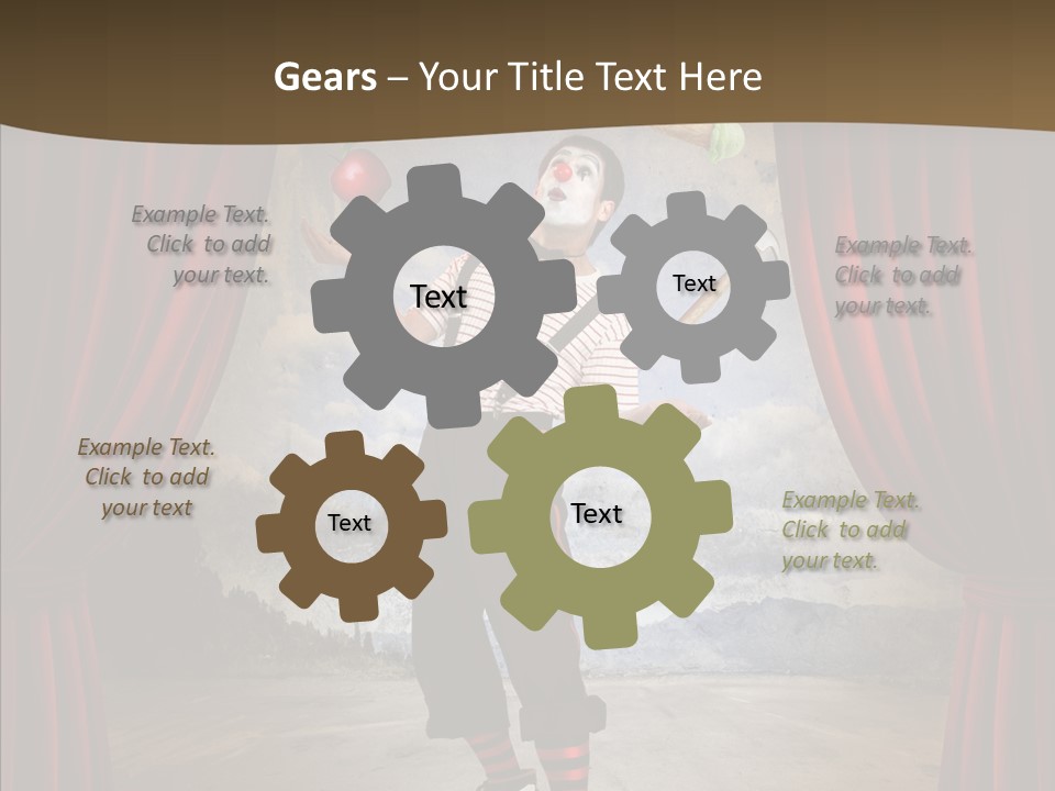 Stripes Painted Theme PowerPoint Template