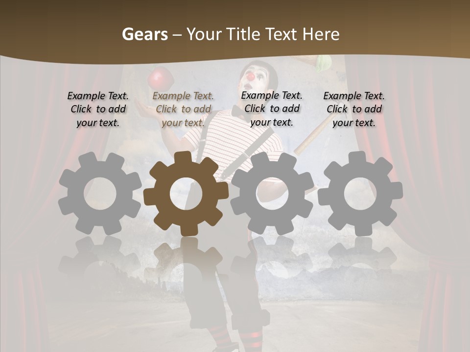 Stripes Painted Theme PowerPoint Template