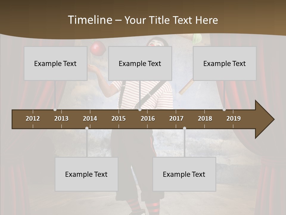 Stripes Painted Theme PowerPoint Template