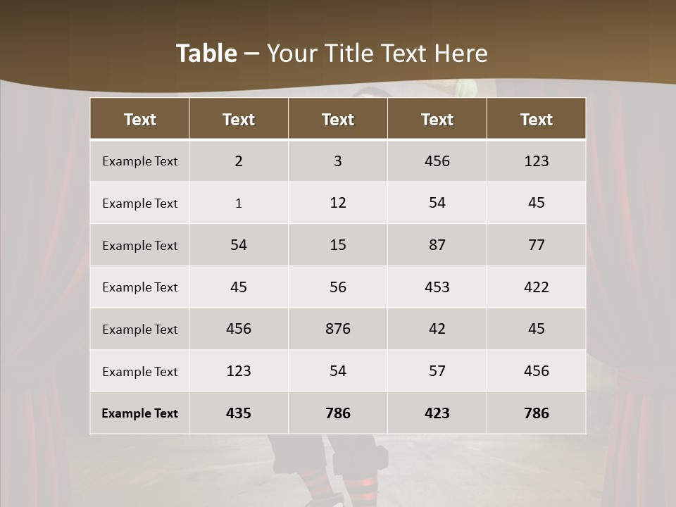 Stripes Painted Theme PowerPoint Template