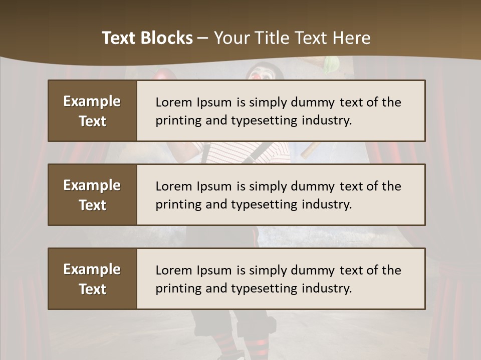 Stripes Painted Theme PowerPoint Template