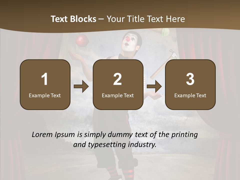 Stripes Painted Theme PowerPoint Template