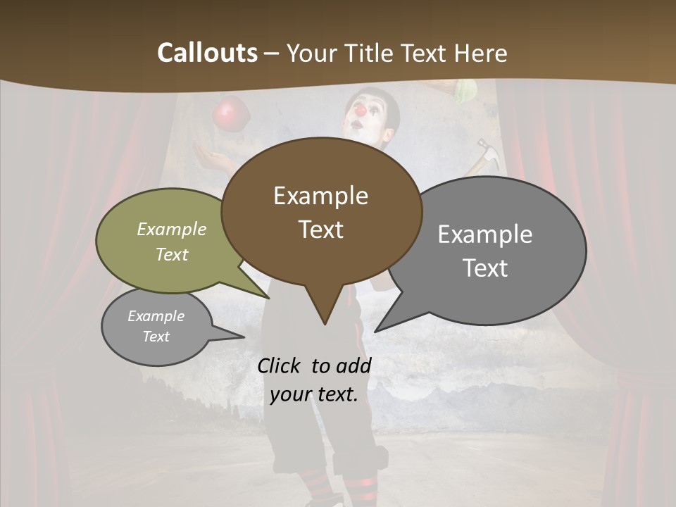 Stripes Painted Theme PowerPoint Template