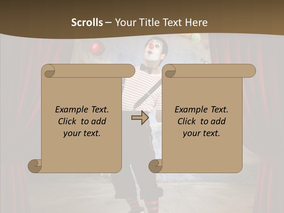 Stripes Painted Theme PowerPoint Template