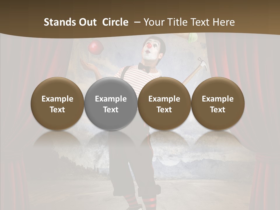 Stripes Painted Theme PowerPoint Template