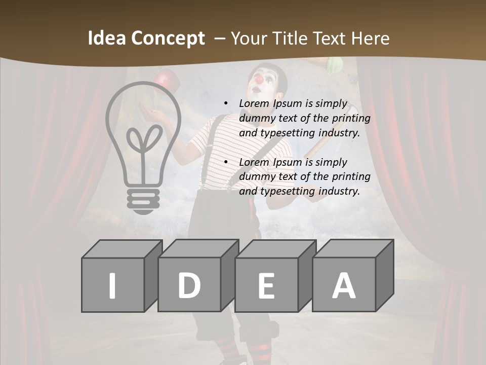 Stripes Painted Theme PowerPoint Template