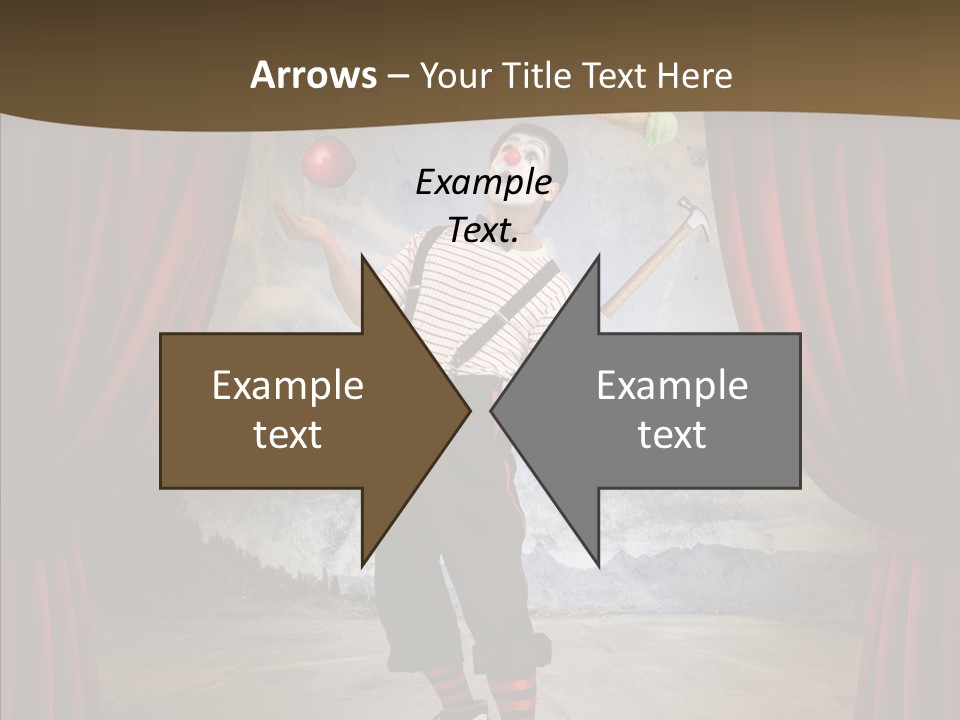 Stripes Painted Theme PowerPoint Template