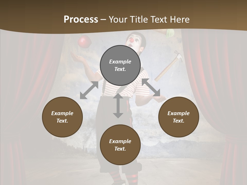 Stripes Painted Theme PowerPoint Template