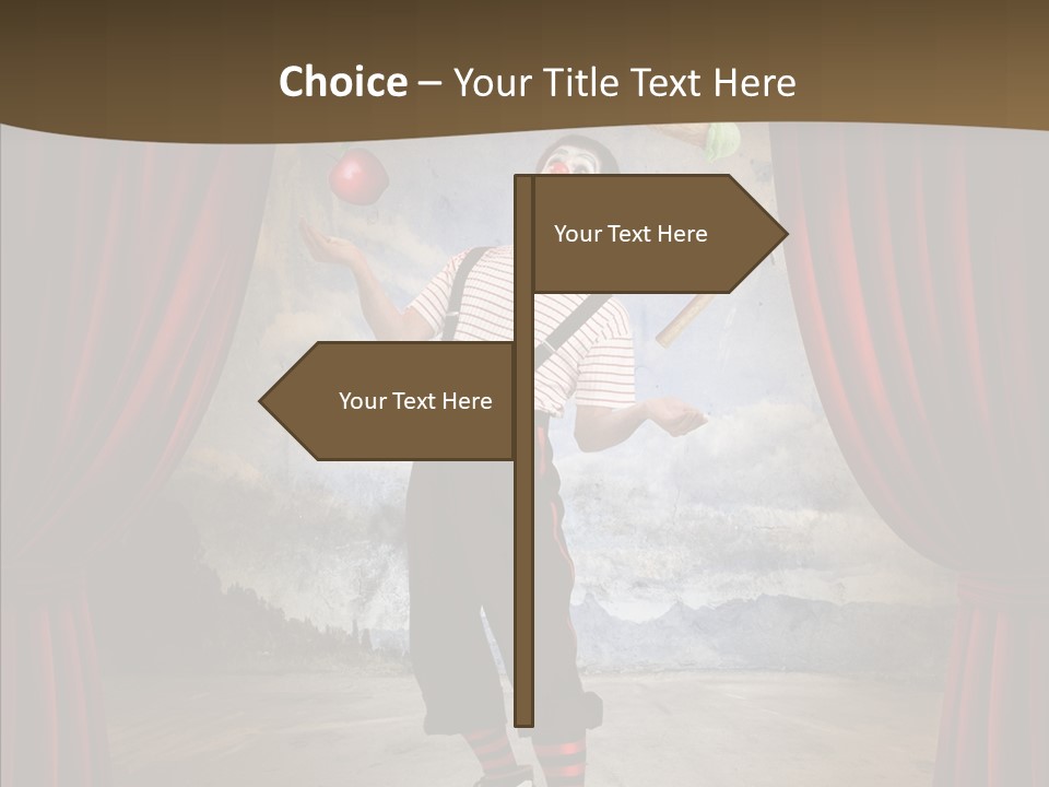 Stripes Painted Theme PowerPoint Template