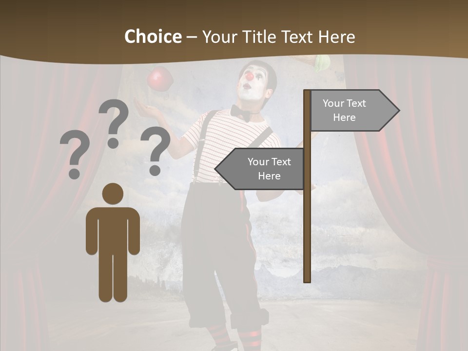 Stripes Painted Theme PowerPoint Template