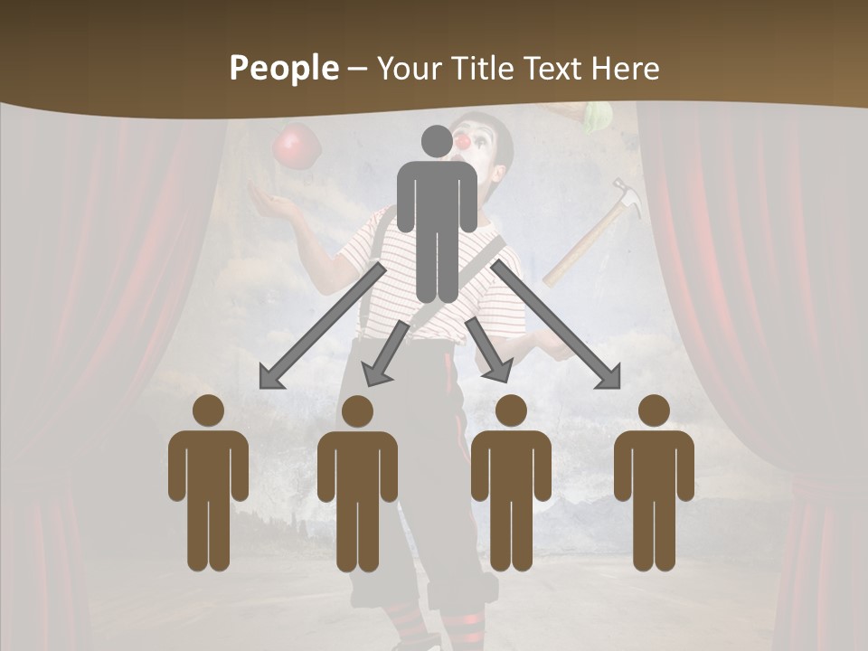 Stripes Painted Theme PowerPoint Template