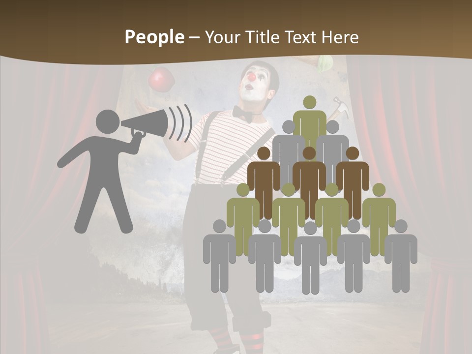 Stripes Painted Theme PowerPoint Template