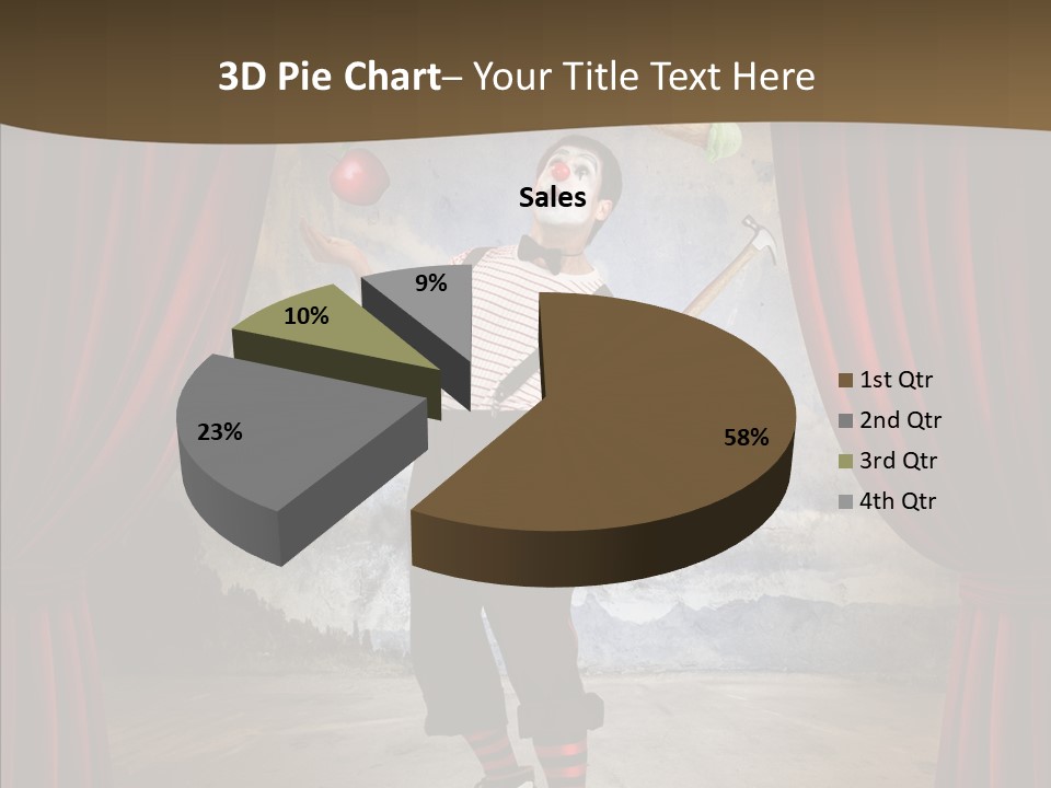 Stripes Painted Theme PowerPoint Template