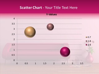 Rendering Settee Vase PowerPoint Template