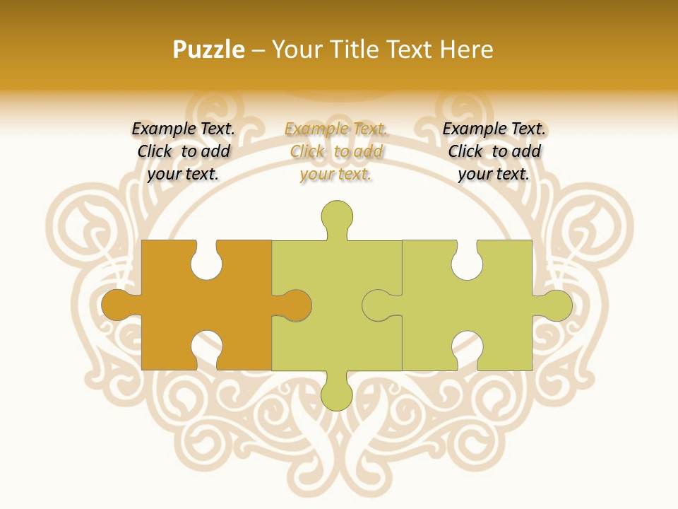 Vector Decor Fashion PowerPoint Template