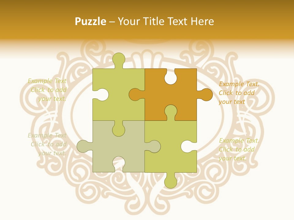 Vector Decor Fashion PowerPoint Template