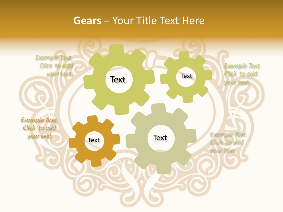 Vector Decor Fashion PowerPoint Template