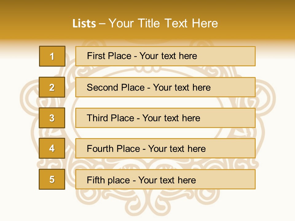 Vector Decor Fashion PowerPoint Template