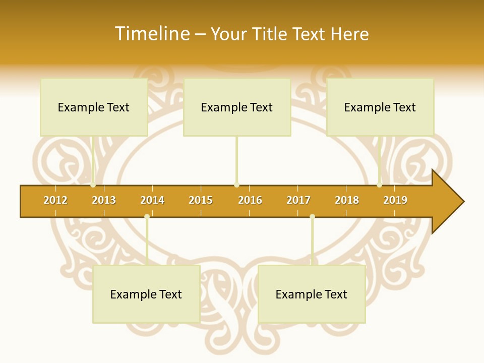 Vector Decor Fashion PowerPoint Template