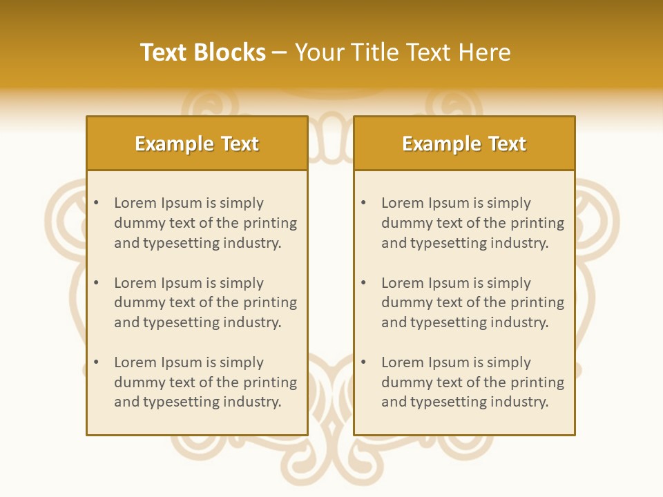 Vector Decor Fashion PowerPoint Template