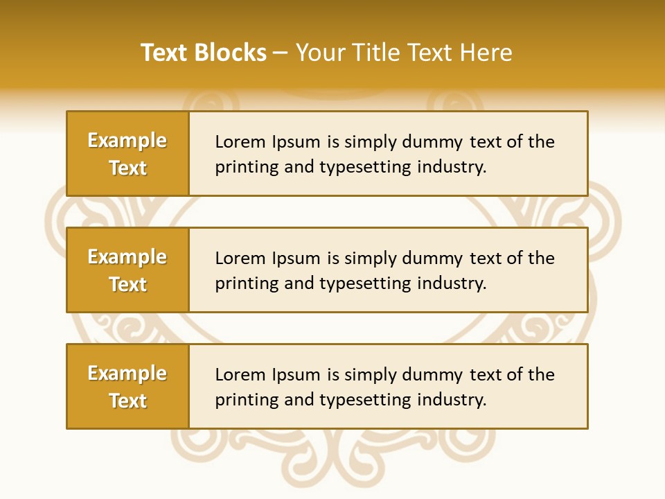 Vector Decor Fashion PowerPoint Template