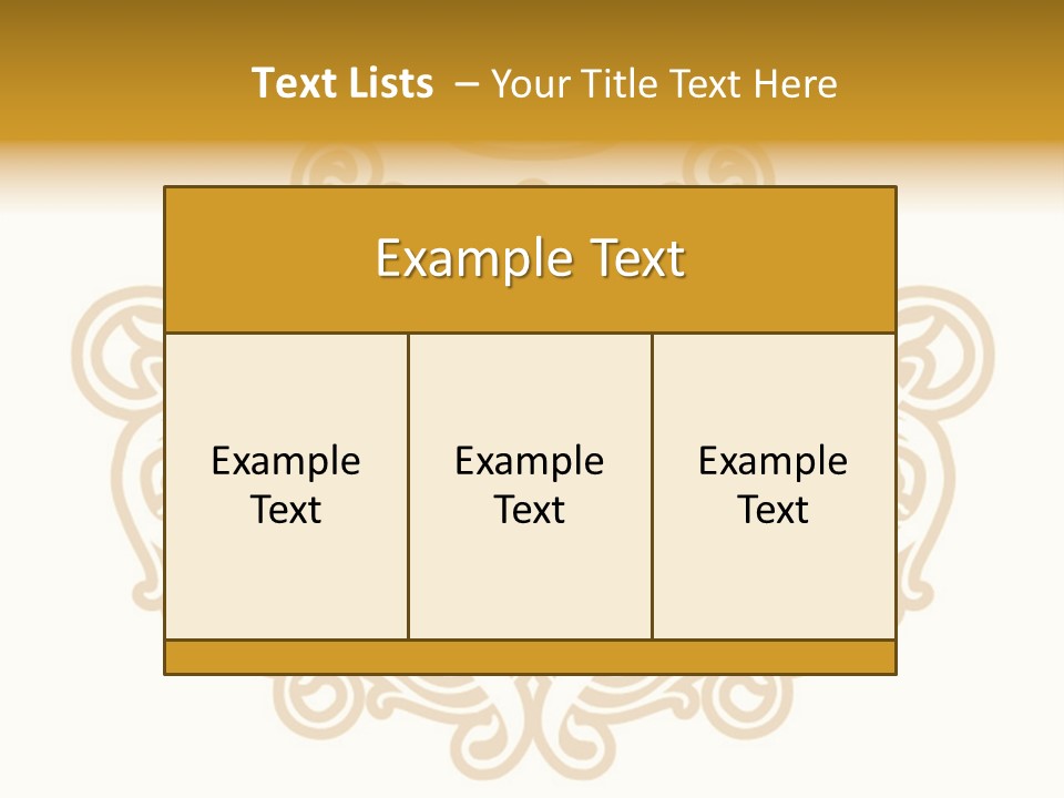 Vector Decor Fashion PowerPoint Template