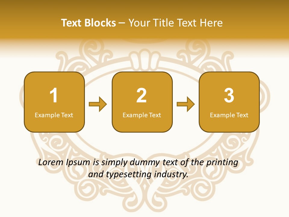 Vector Decor Fashion PowerPoint Template